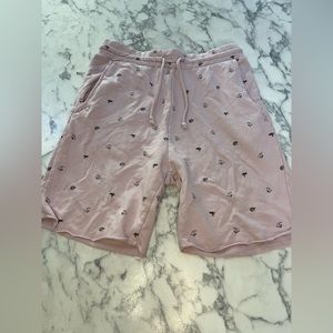 Pink Men Shorts (Size Small)